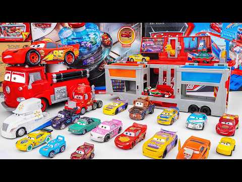 Disney Pixar Cars Unboxing Review | Disney Pixar Cars Color Changers Race Ready Car Wash Playset