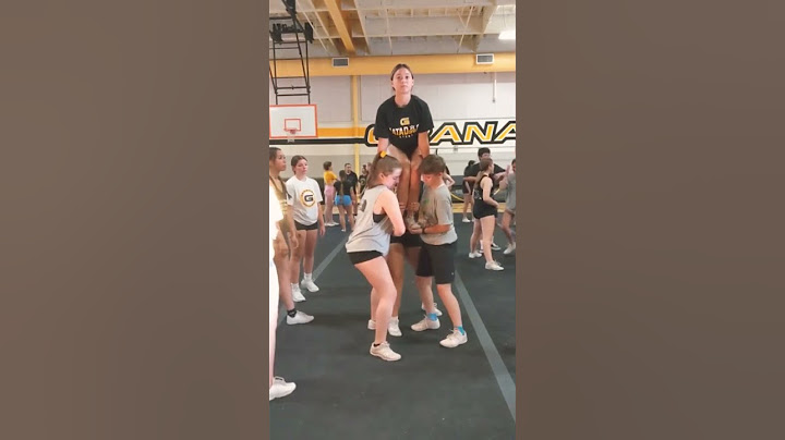 Easy cheer stunts! #shorts