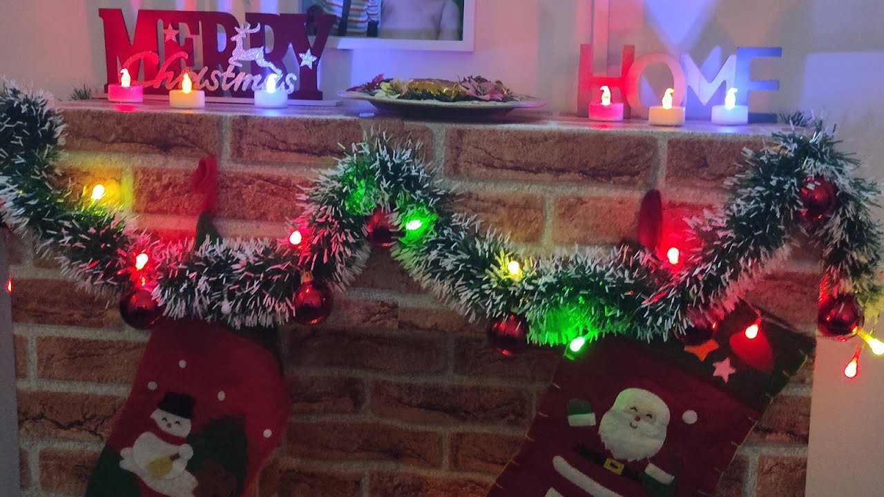 Decoram semineul fals facut din cutii de carton🎉🎄