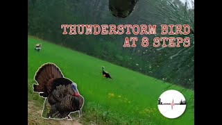 GOBBLER AT 8 STEPS IN THE RAIN//SHOT CAM FOOTAGE by Adrenaline Pursuit 215 views 2 years ago 23 minutes