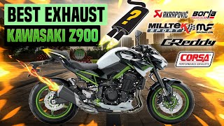 Kawasaki Z900 Exhaust Sound  Review,Upgrade,Mods,Modified,Flyby,Change,Stock,SCProject,Akrapovic +