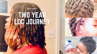 Two Year Loc Journey | Update x Length Check x Picture Timeline