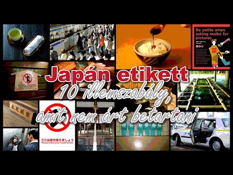 Videó: Japán etikett: típusok, szertartások, magatartási szabályok, hagyományok és nemzeti sajátosságok