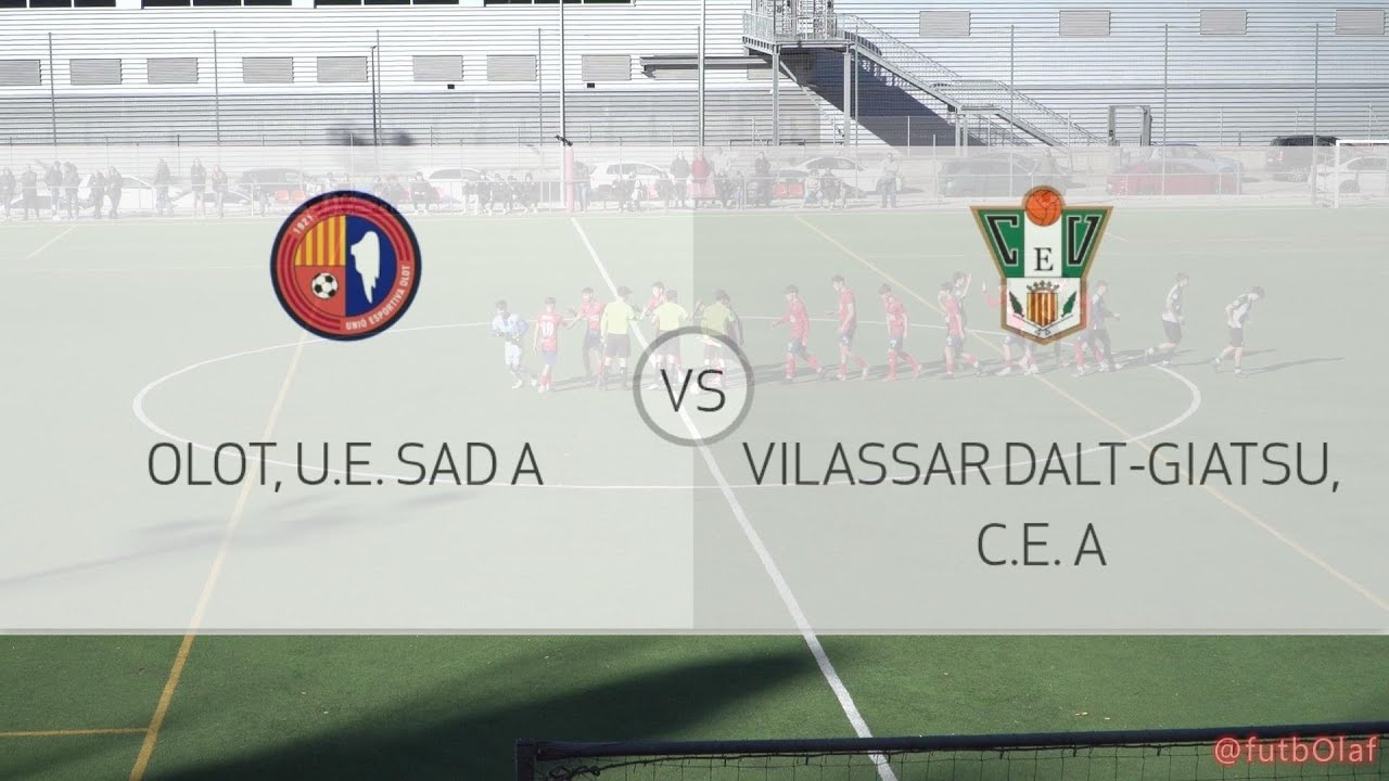 Jornada 10 Lliga Juvenil Nacional 25 26  Olot U E  SAD A Vs Vilassar Dalt Giatsu,C E