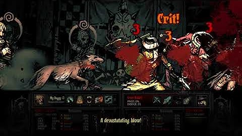 Houndmaster crits = 100+ stress! The Butcher