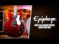 Peach Picks | Epiphone Noel Gallagher Riviera Dark Wine Red