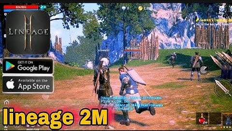 Lineage 2 M-1st opening gameplay (android and iOS)