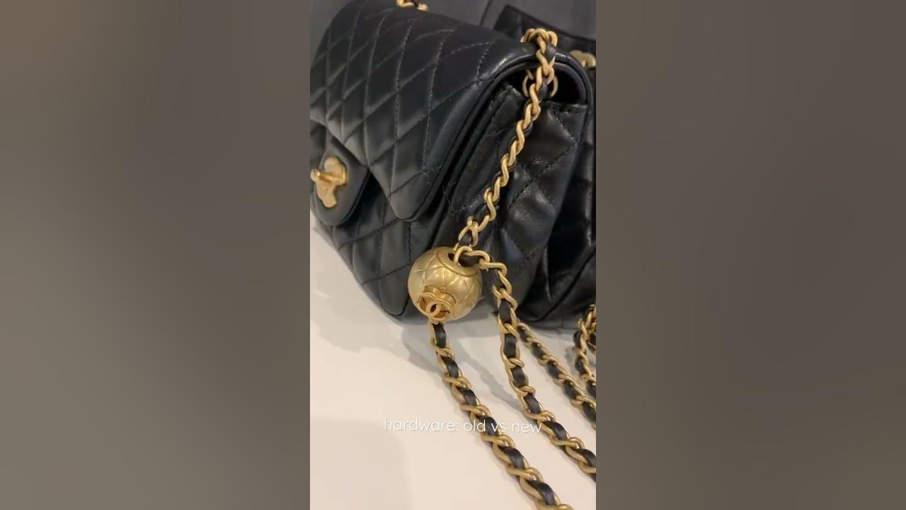 22S Chanel Hobo Bag close up and Pearl Crush comparison, want to see more?  