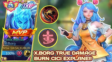 X.BORG HERO MOST DANGEROUS FOR CICI EXPLANE‼️- BEST BUILD XBORG 2024