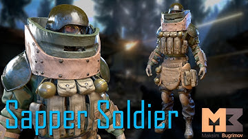 Character Soldier Sapper Presentation