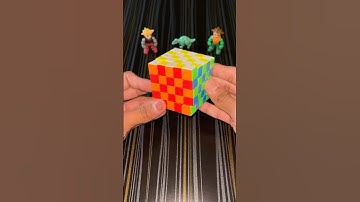 How to make checkerboard pattern in 5x5 Rubik’s cube #shorts