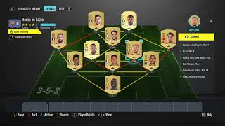 Marquee matchups sbc | roma vs lazio |fifa 20 ultimate team |cheapest
solution fut