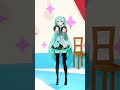【MMD】にっこり^^調査隊のテーマ / YYB式初音ミク #Shorts