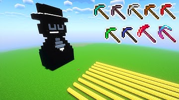 9 Pickaxes vs 70 Coal Ore Blocks ⛏️