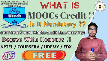 Complete Guide to MOOCs in MAKAUT | Benefits, Eligibility, Registration & Certificate Process #moocs