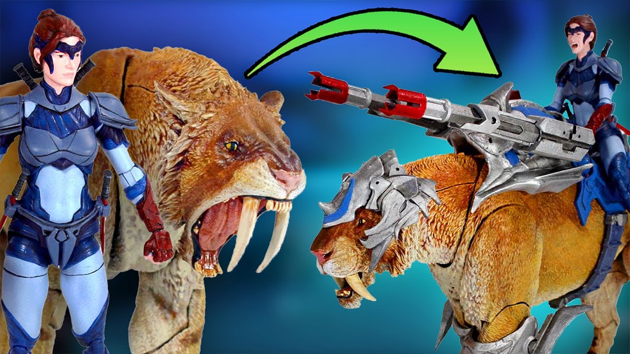 FIRST LOOK at the Cyberzoic Sabre Tooth Tiger set- Kickstarter