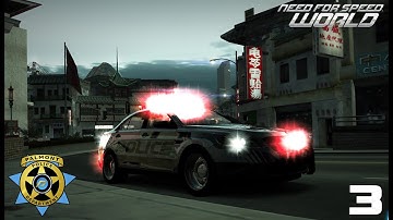 Need for Speed World(SBRW): Cops and Robbers Pursuit 3