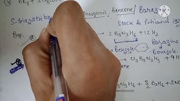 Borazine/inorganic benzene part 1