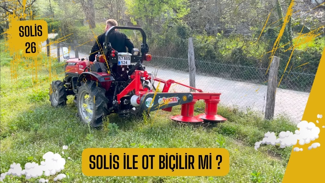 SOLİS 26 OT BİÇME PERFORMANSI // TOZ TOPRAK HAVAYA KALKTI // KÜÇÜK DEV HER İŞİN ÜSTESİNDEN GELİYOR//