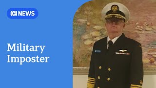 Man posing as admiral peddles 'fake' disaster relief scheme | ABC NEWS