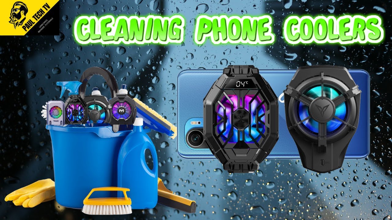 HOW TO CLEAN YOUR PHONE COOLERS YouTube