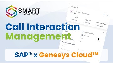 Mastering Inbound Calls: SAP Smart Connector for Genesys Cloud