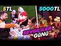 UCUZ VS PAHALI SEVGİLİLER GÜNÜ! (SÜRPRİZ SONLU!) | Burak Şentürk