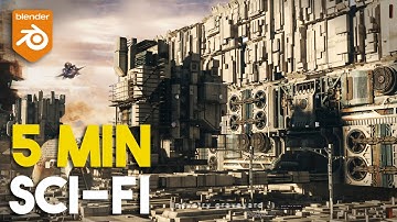 This Blender Sci fi Library Is Insane