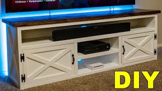 DIY Entertainment Center TV Stand (75" or 56") | Build It Better | EP. 07 image