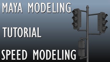 Maya Modeling Traffic Signal