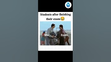 Students after finishing their exam #shorts #memes
