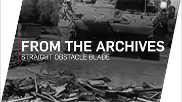 Pearson Engineering Straight Obstacle Blade (SOB) | Obstacle and Earth Moving | From the Archives