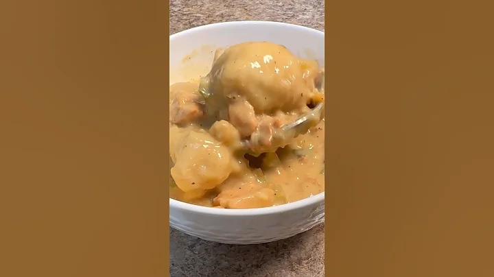Crockpot Chicken and Dumplings. #cooking #dinner #chicken #dumplings #slowcooker #recipe #fyp
