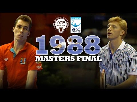 ON THIS DAY 30 YEARS AGO: Becker, Lendl and an epic Masters final