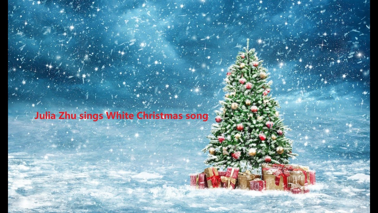 Julia zhu sings white christmas song youtube