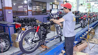 How 70cc Impress Motorcycles are Made