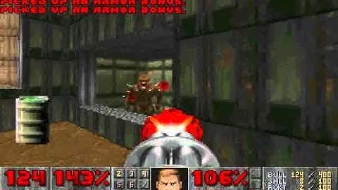 The Ultimate DOOM - E1M2 Nuclear Plant - UV-Max Run 2:01