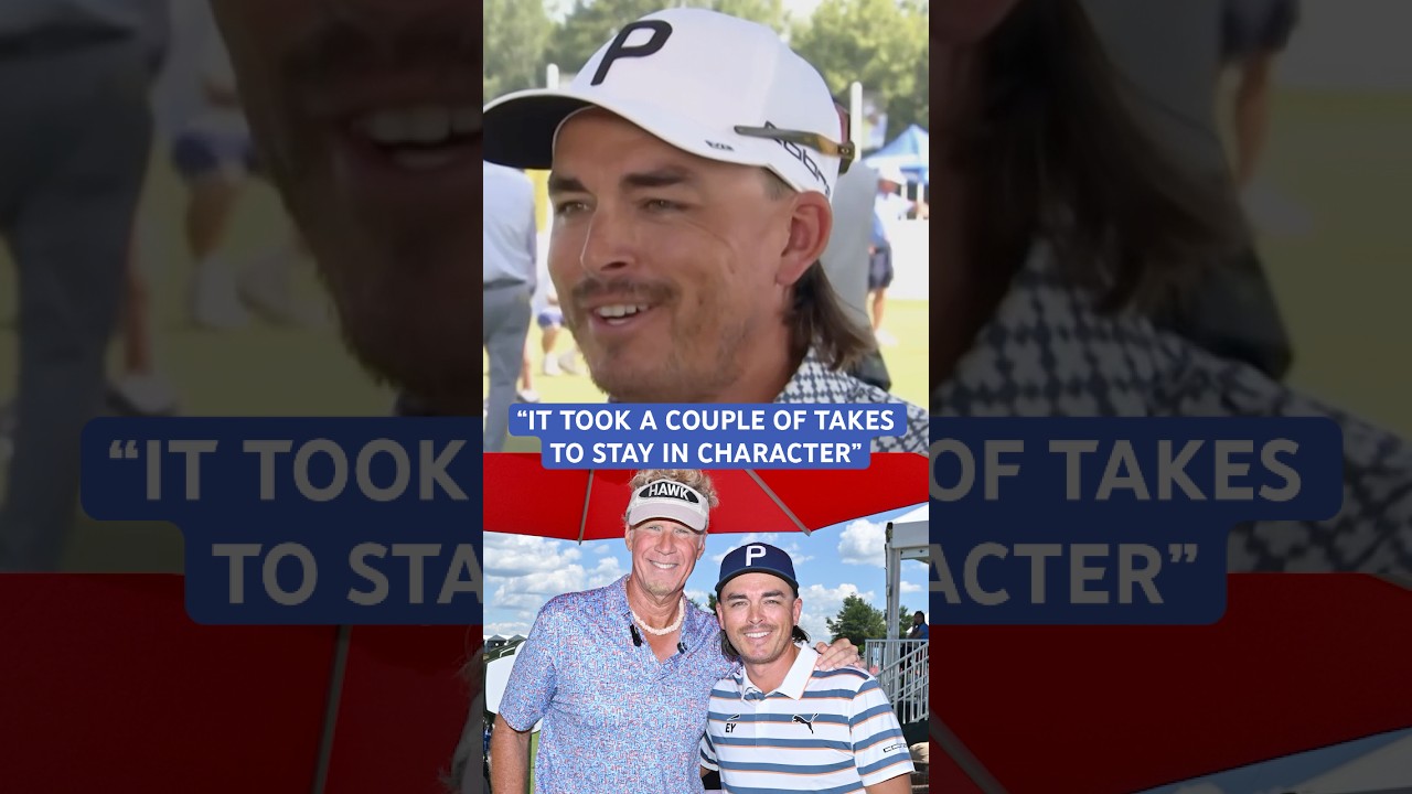 Rickie Fowler on his experience working with Lonnie “The Hawk” 😂
