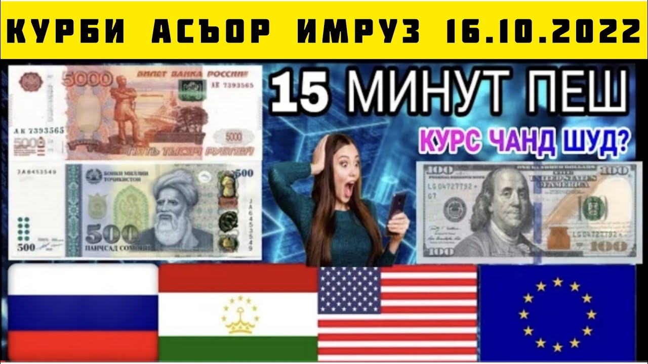 Сегодня курс рублей таджикистане сколько стоит