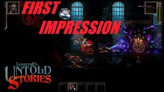 Lovecraft's Untold Stories - First impression - Roguelike Loot Driven Madness screenshot 3