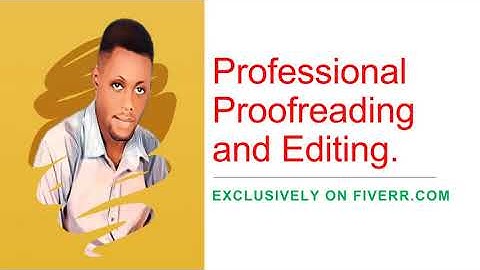 Professional proofreading and editing | Professional editing services for authors