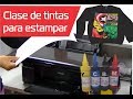 Clases de tintas para estampar polos