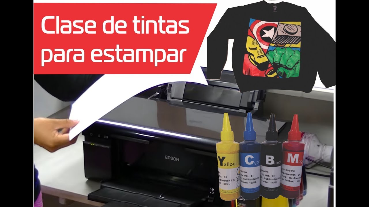 Clases de tintas para polos - YouTube