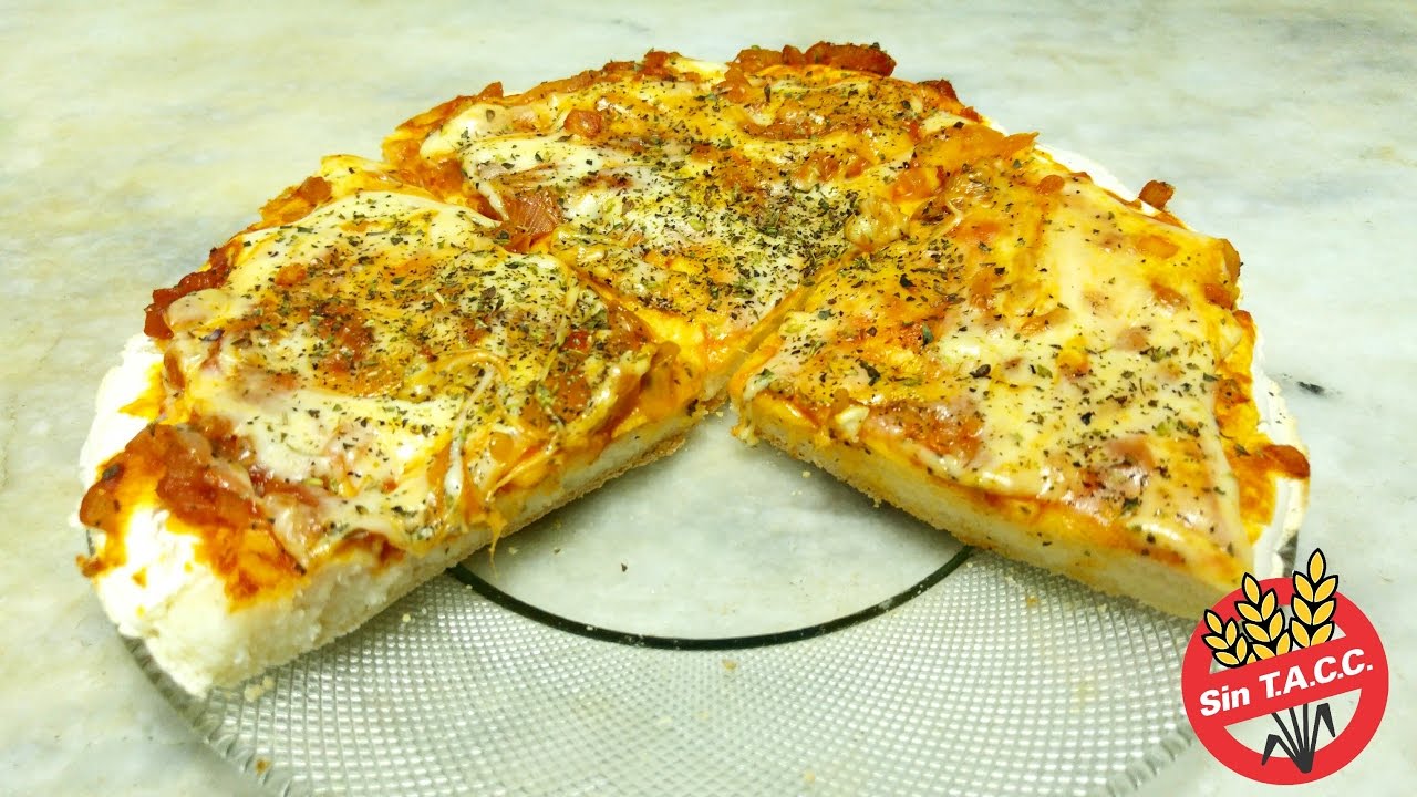 Pizza Sin Gluten Para Celiacos Sin T A C C Youtube