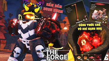 Roblox – FAN CHỈ MÌNH CÔNG THỨC RÈN VŨ KHÍ SIÊU XỊN TỪ NGUYÊN LIỆU CỰC HIẾM! – (CODE) The Forge