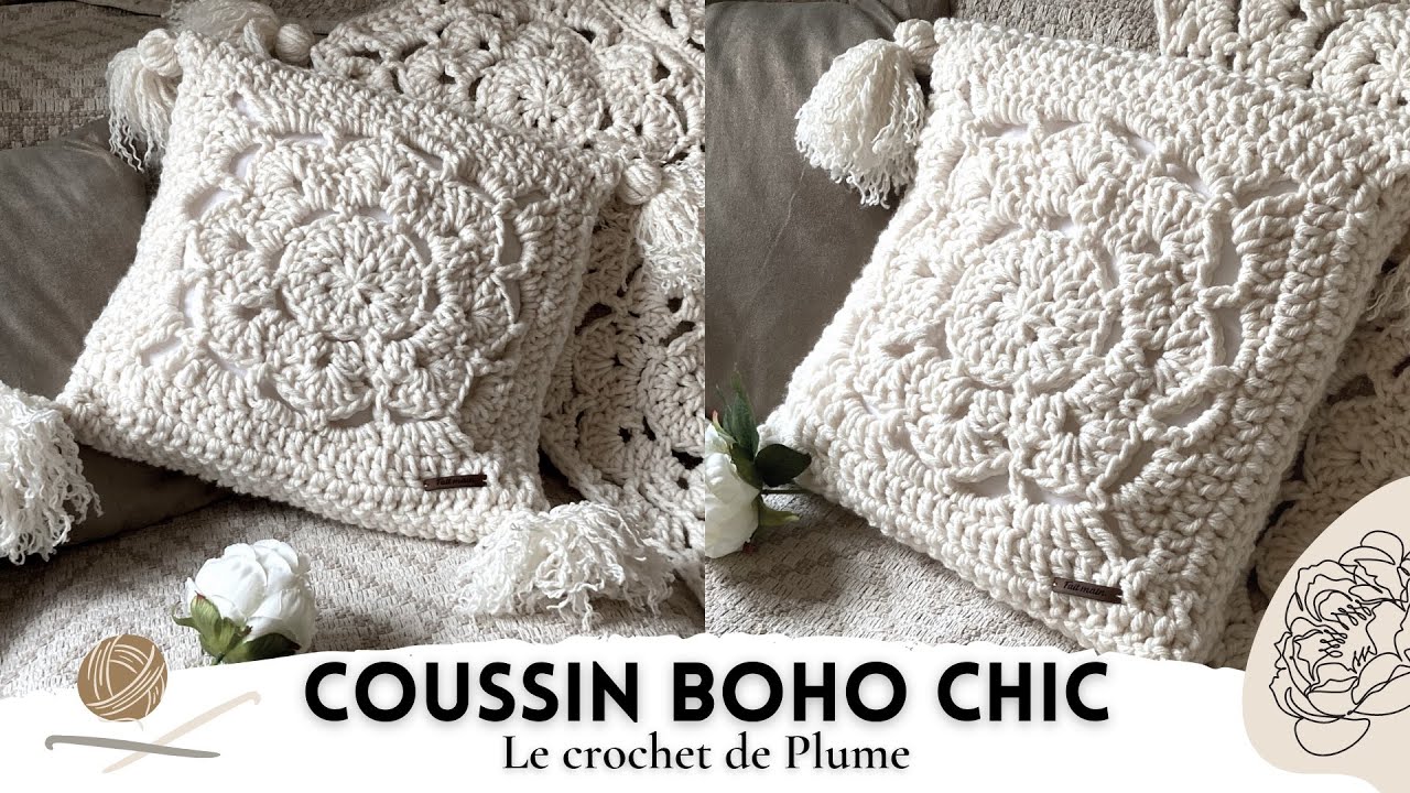 Housse de coussin 50x50 motif à chevrons Agatha | Westwing