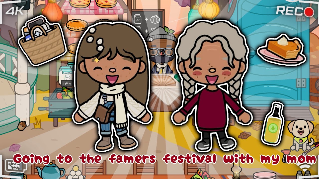 *+GOING TO THE FARMERS FESTIVAL WITH MY MOM+* |season 1 ep 5 | toca