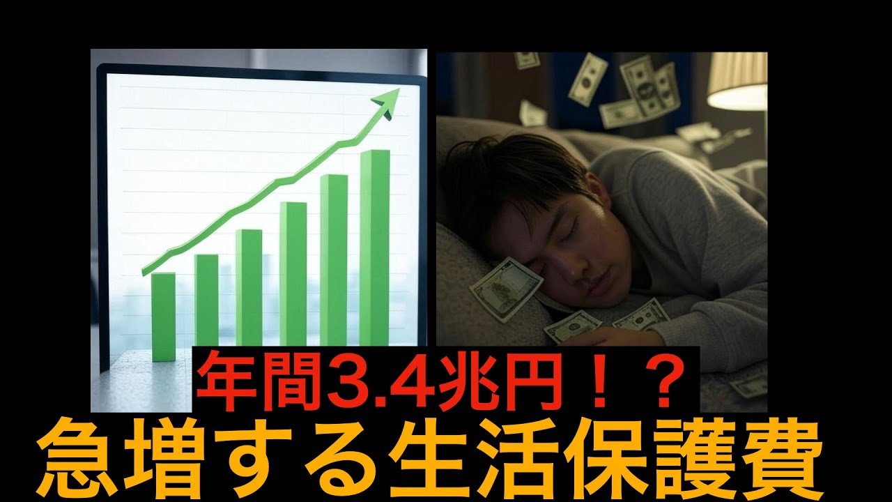 年間3.4兆円！？急増する生活保護費でどうなる日本…