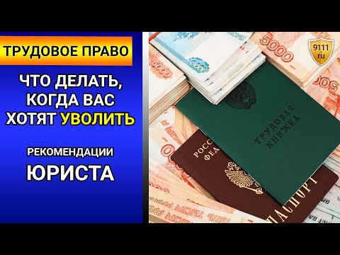 ЧТО ДЕЛАТЬ, когда вас хотят УВОЛИТЬ! Незаконное увольнение по собственному желанию. Трудовое право