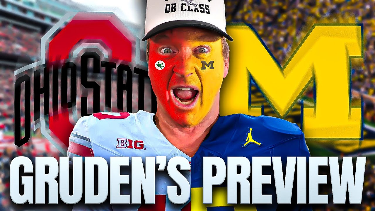 Ohio State vs Michigan THE GAME | Gruden's Preview